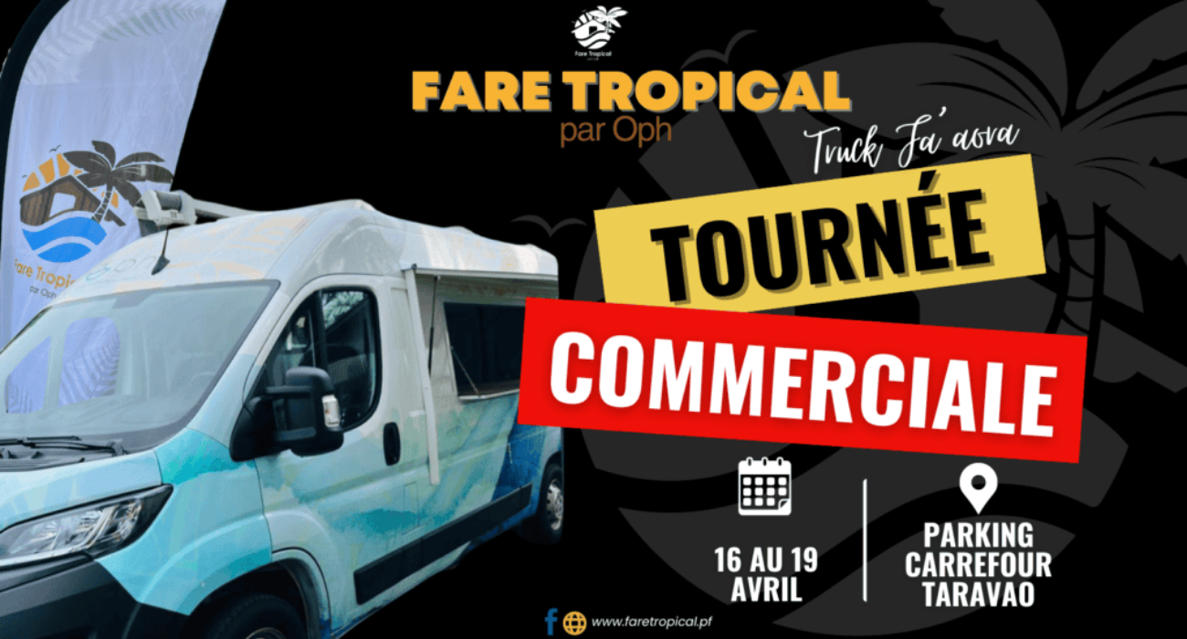 Une 3ème tournée commerciale pour Fare Tropical par OPH